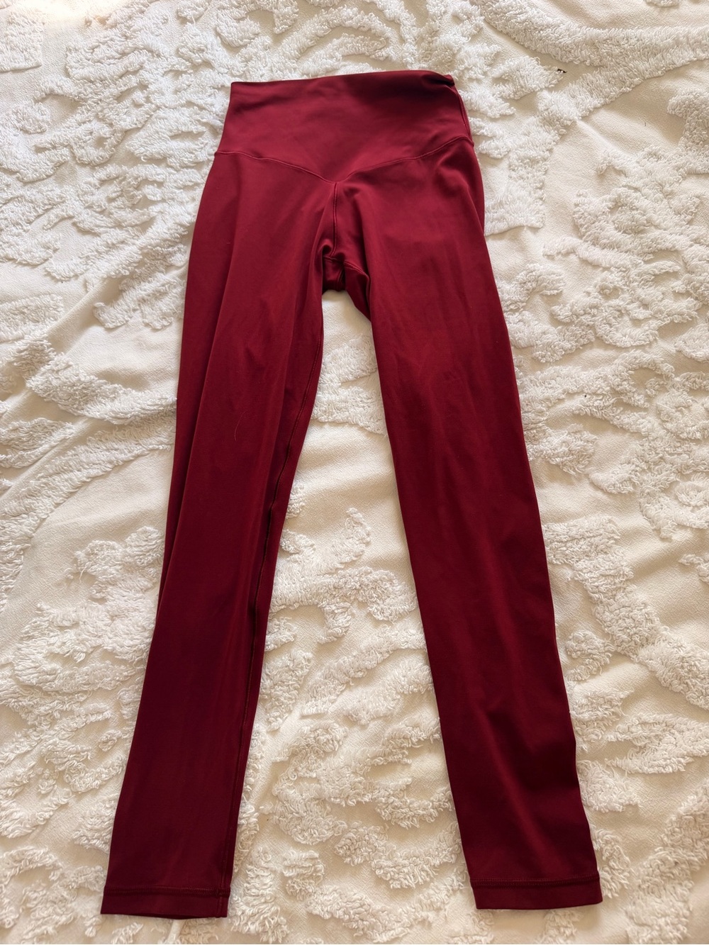 Aerie Women’s High-Rise Burgundy Leggings